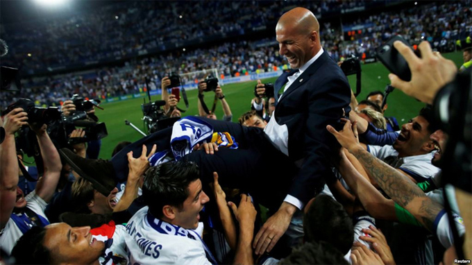 17 tháng vàng son của Zidane trên ghế HLV Real