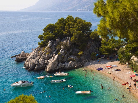 Croatia có những bãi biển đẹp đến mê người