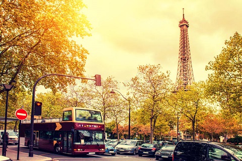 Nắng thu vàng như rót mật lên đất trời Paris