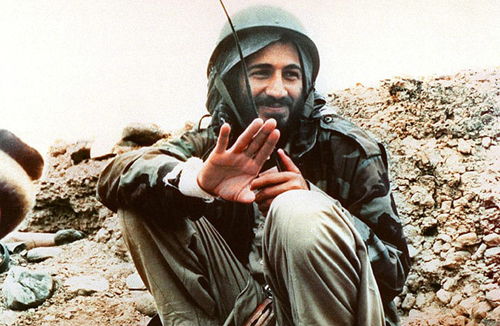 Osama bin Laden tại Afghanistan vào năm 1989 trong cuộc chiến giữa nước này với Liên Xô. Ảnh: Sipa Press.