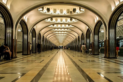 Ga tàu điện ngầm Mayakovskaya